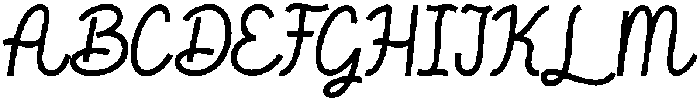Brodger-Regular otf (400) Font UPPERCASE