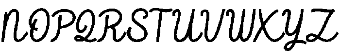 Brodger-Regular otf (400) Font UPPERCASE