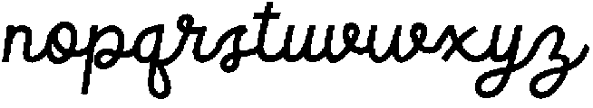 Brodger-Regular otf (400) Font LOWERCASE