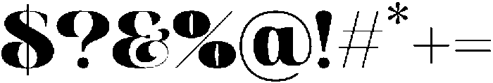 Broftin Resort otf (400) Font OTHER CHARS