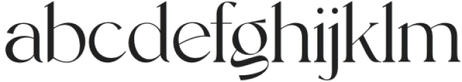 Brogadier Regular otf (400) Font LOWERCASE