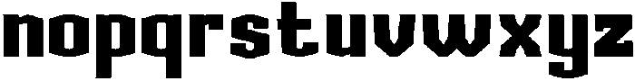 Brogame Regular otf (400) Font LOWERCASE