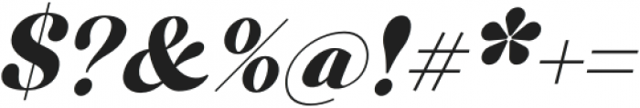 Brogi Italic otf (400) Font OTHER CHARS