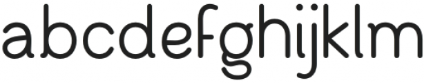 Brogun Display Typeface SemiBold otf (600) Font LOWERCASE