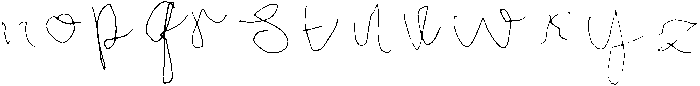 Broken Ballpoint Regular otf (400) Font LOWERCASE