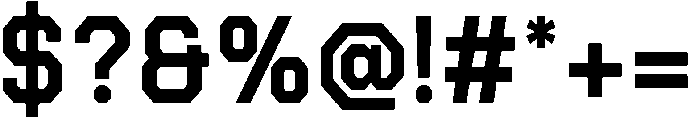 Broken Regular otf (400) Font OTHER CHARS