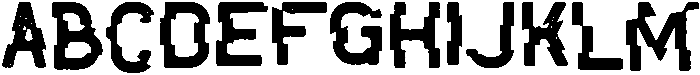 Broken Regular otf (400) FONT