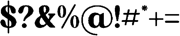 Broken Relent otf (400) Font OTHER CHARS