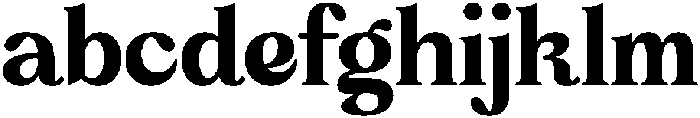 Broken Relent otf (400) Font LOWERCASE