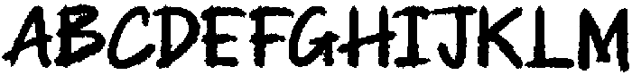 Broken System otf (400) Font LOWERCASE