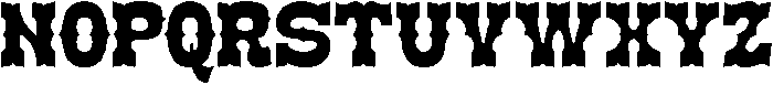 Brokense Cowboy otf (400) Font UPPERCASE
