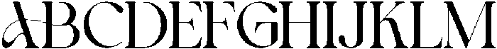 Brokes Regular otf (400) Font UPPERCASE