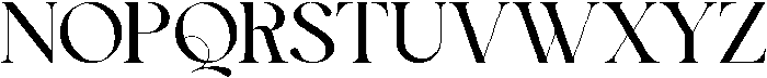 Brokes Regular otf (400) Font UPPERCASE
