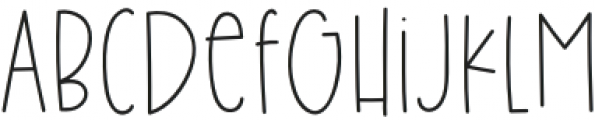 Brolly Fight Regular otf (400) Font LOWERCASE