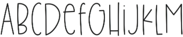 Brolly Fight otf (400) Font LOWERCASE
