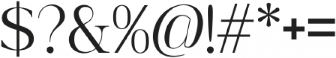 Bromo Plateau Serif otf (400) Font OTHER CHARS