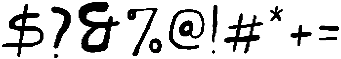 Bromos Regular otf (400) Font OTHER CHARS