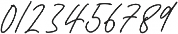 Bromrose Sands Signature otf (400) Font OTHER CHARS
