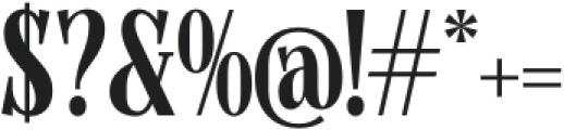 Bromtiz otf (400) Font OTHER CHARS