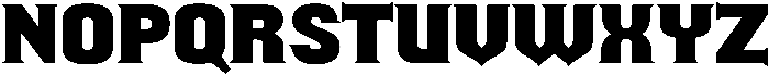 Bronco Blaze Regular otf (400) Font LOWERCASE