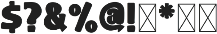 Bronco Serif Regular otf (400) Font OTHER CHARS