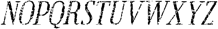 Brones Stamp Italic otf (400) Font UPPERCASE