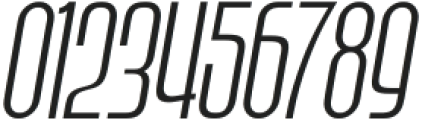 Bronex Light Italic otf (300) Font OTHER CHARS