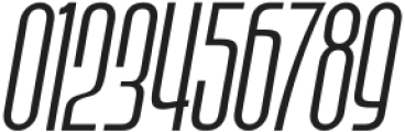 Bronex Regular Italic Expanded otf (400) Font OTHER CHARS