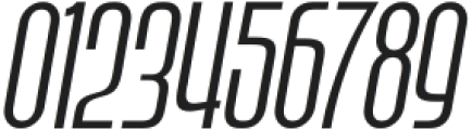 Bronex Regular Italic otf (400) Font OTHER CHARS