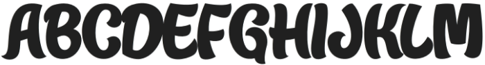 Bronkey Bold otf (700) Font UPPERCASE