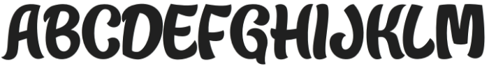 Bronkey Regular otf (400) Font UPPERCASE