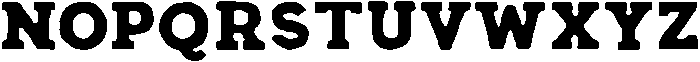 Bronze State Regular otf (400) Font UPPERCASE