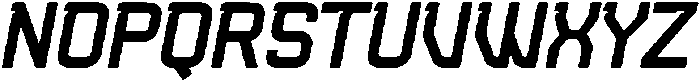 Bronzet Italic otf (400) Font LOWERCASE