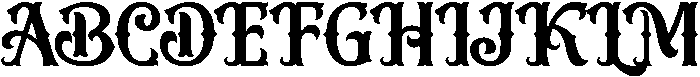Brooden Regular otf (400) Font UPPERCASE