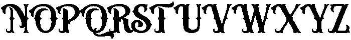 Brooden Regular otf (400) Font UPPERCASE