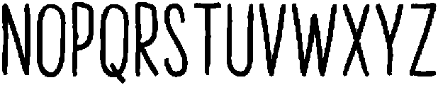 Brook Bold otf (700) Font LOWERCASE