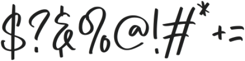 Brooklin Italic otf (400) Font OTHER CHARS