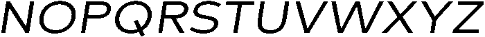 Brooklyn Italic otf (400) Font UPPERCASE