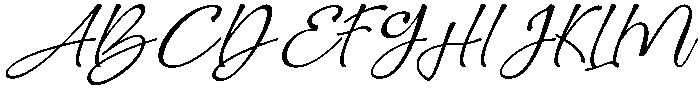 Brooklyn Regular otf (400) Font UPPERCASE