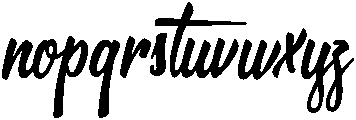 Brooklyn otf (400) Font LOWERCASE