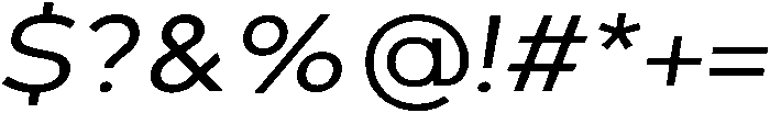 Brooklyn otf (400) Font OTHER CHARS