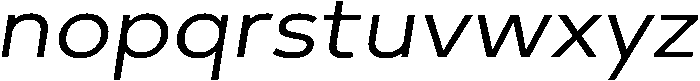Brooklyn otf (400) Font LOWERCASE