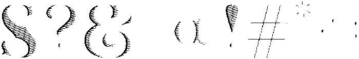 Brooks Insert otf (400) Font OTHER CHARS