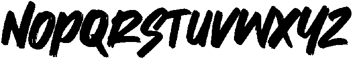 Broomsky otf (400) Font UPPERCASE