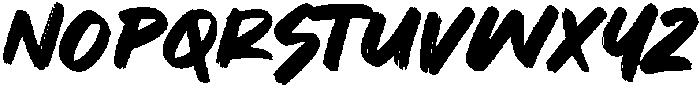Broomsky otf (400) Font LOWERCASE