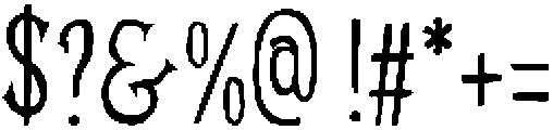 Broomstick Regular otf (400) Font OTHER CHARS