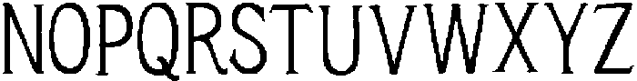 Broomstick Regular otf (400) Font UPPERCASE