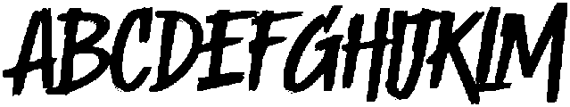 Broosh otf (400) Font UPPERCASE