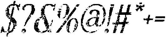 Broquet Stamp Italic otf (400) Font OTHER CHARS