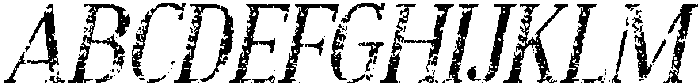 Broquet Stamp Italic otf (400) Font UPPERCASE